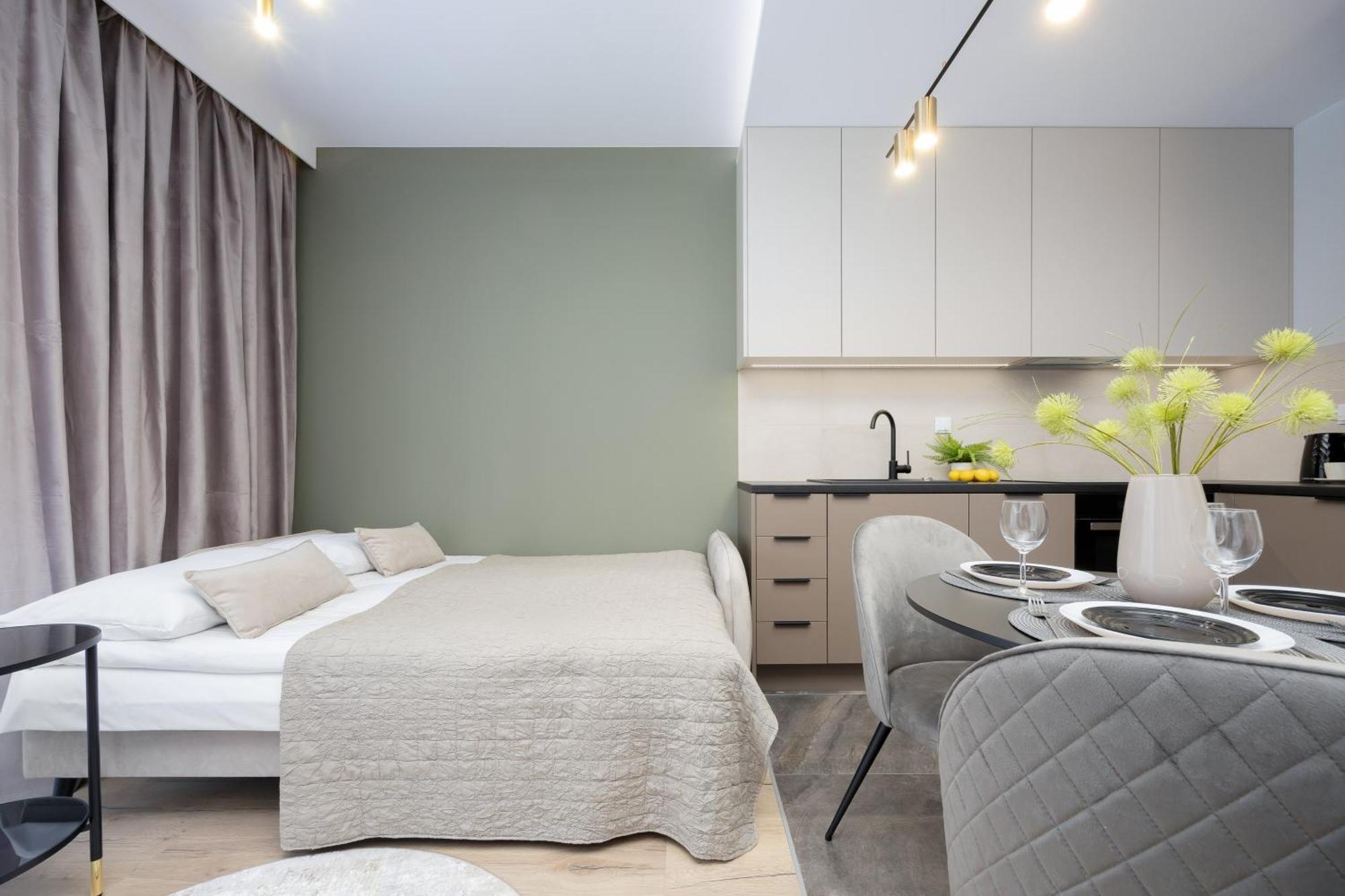 Piekne Studia Dla 3 Osob & Parking By Renters * Warsaw
