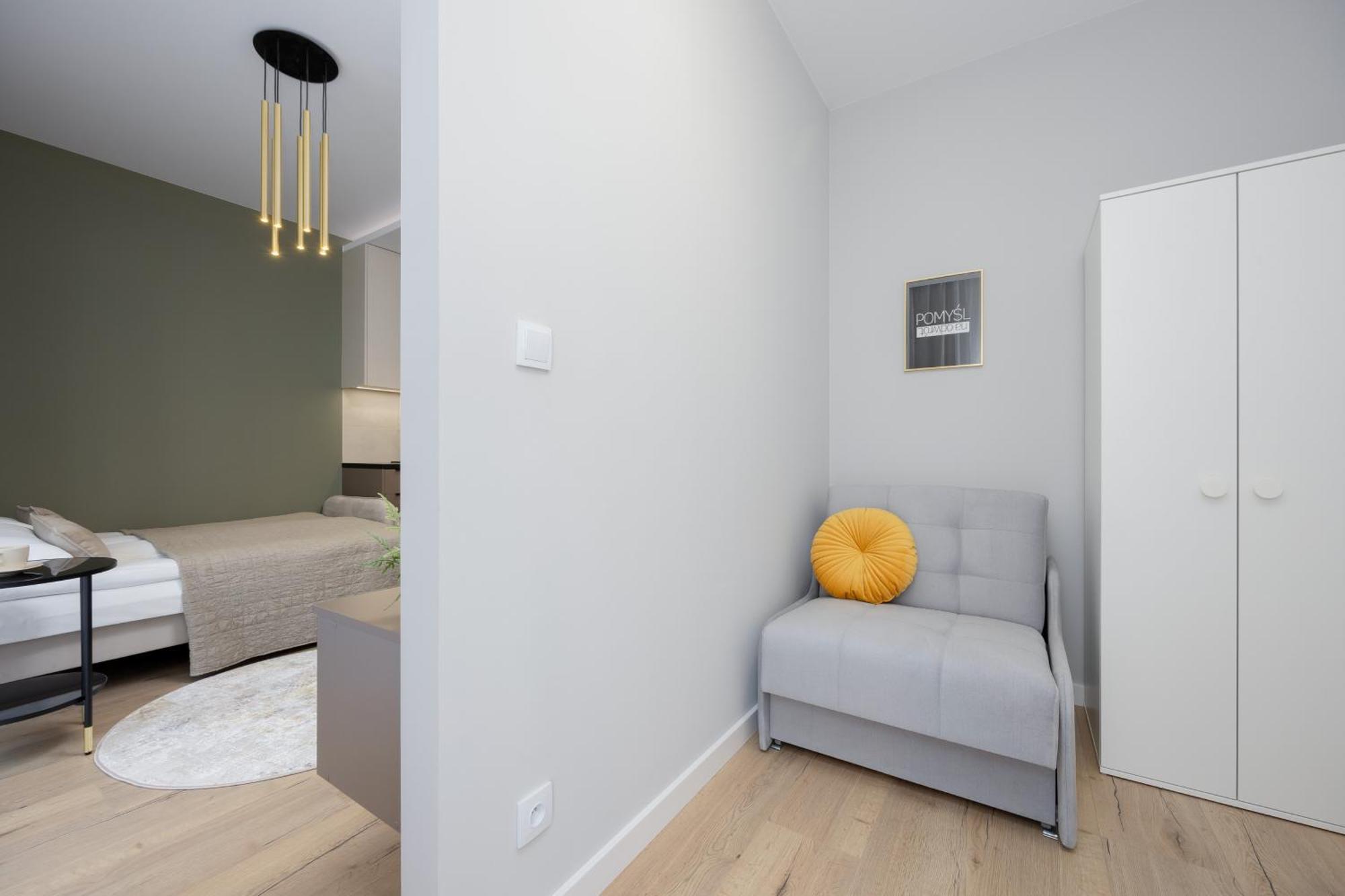 Piekne Studia Dla 3 Osob & Parking By Renters Apartment *