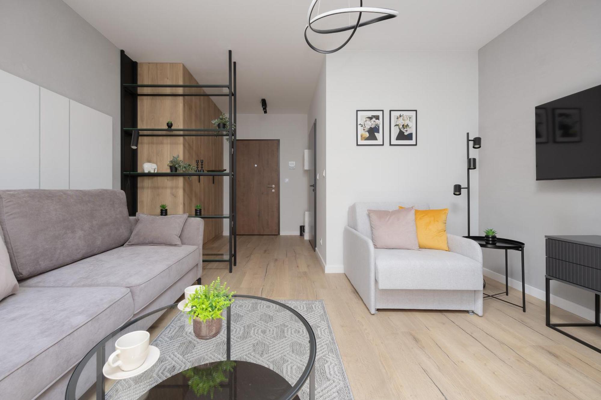 Piekne Studia Dla 3 Osob & Parking By Renters *