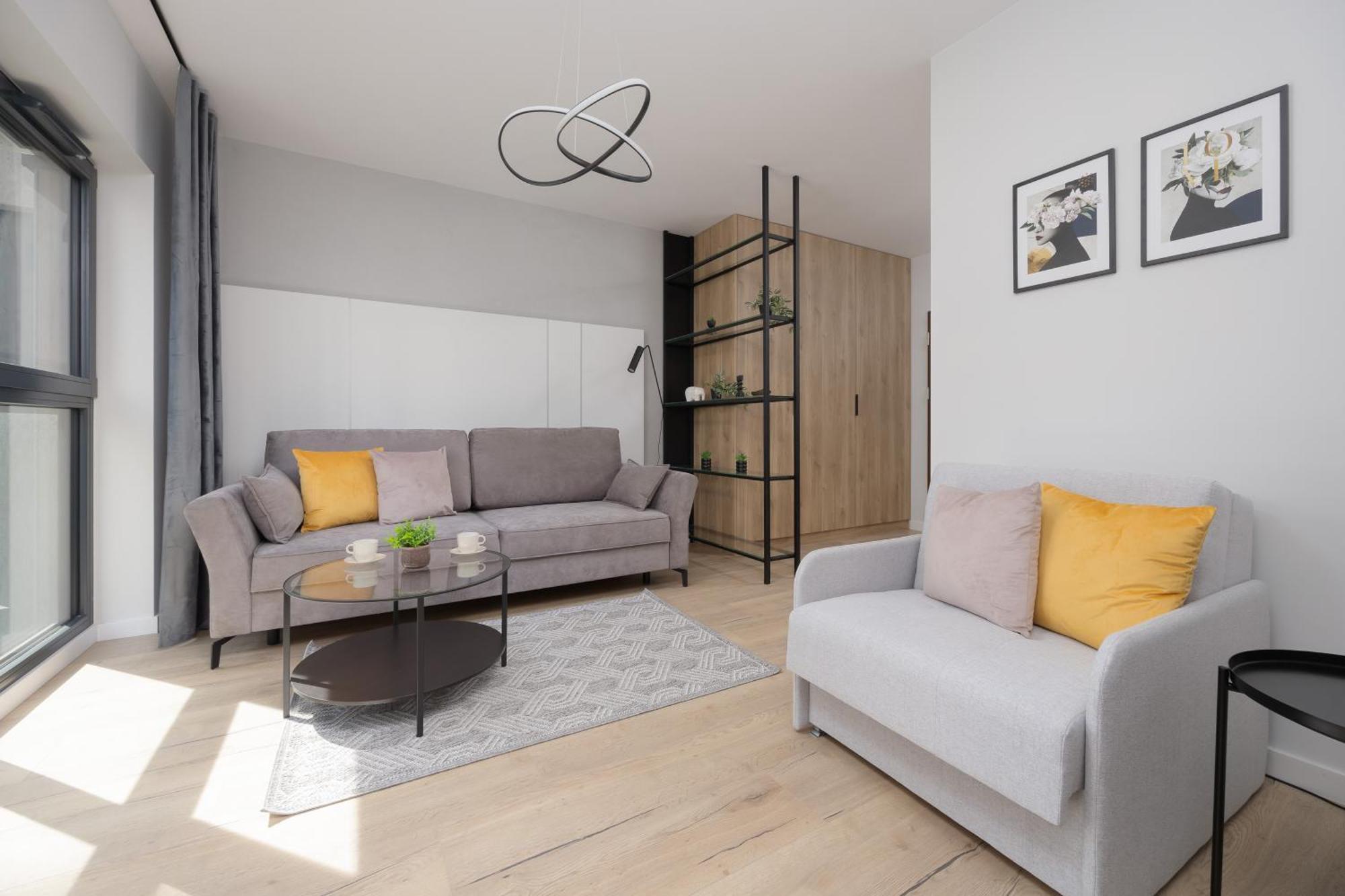 Apartment Piekne Studia Dla 3 Osob & Parking By Renters Warsaw