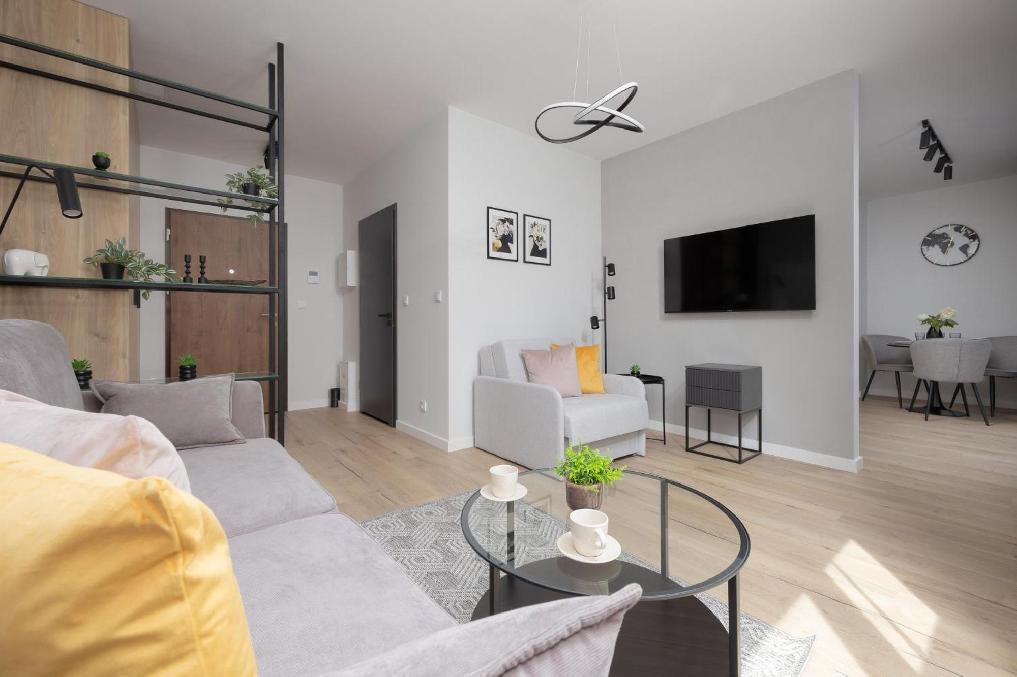 Piekne Studia Dla 3 Osob & Parking By Renters